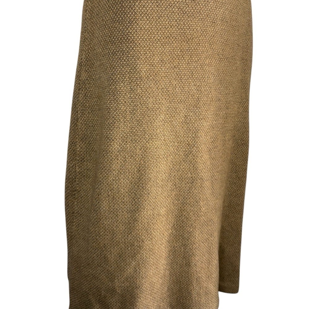 Ralph Lauren women’s brown midi maxi linen cotton mix dress sz small preloved - Picture 6 of 6